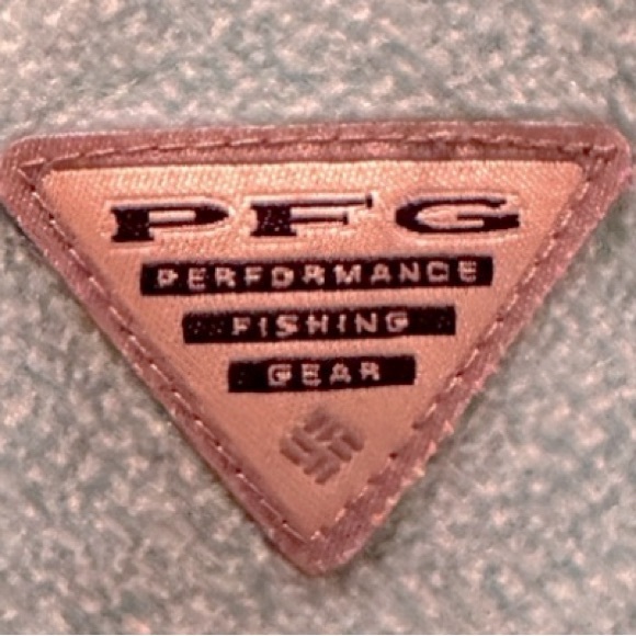 Men’s Columbia PFG Sweater in Light Blue | 4 Button-Snap Closure | Size: Small - Picture 5 of 7